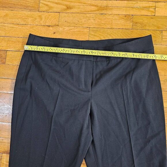 Akris Women’s Size 14 Black Wool Midi Rise Dress Pants - Picture 4 of 6